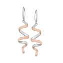 CURLS Earrings in Silver. 18k Gold Vermeil