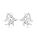 ROOTS Earrings in Silver. ROOTS Earrings in Silver.