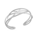 ROOTS Bangle in Silver.