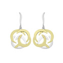 SHIELD Earrings in Silver. 18k Gold Vermeil SHIELD Earrings in Silver. 18k Gold Vermeil
