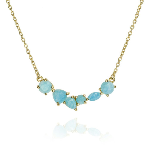 BELLA Pendant in Silver. 18k Gold Vermeil