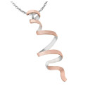 CURLS Pendant in Silver. 18k Gold Vermeil CURLS Pendant in Silver. 18k Gold Vermeil