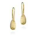 Pendientes ESSENTIAL de Plata.  Baño de Oro 18k