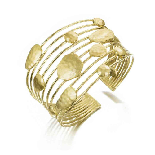 Pulsera ESSENTIAL de Plata.  Baño de Oro 18k