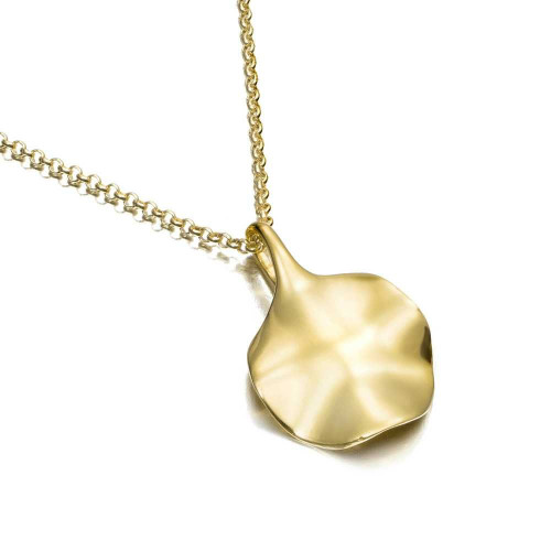 Colgante AQUA de Plata.Baño de Oro 18k