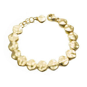 AQUA Bracelet in Silver. 18k Gold Vermeil
