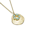 Morning Necklace in Silver. 18k Gold Vermeil