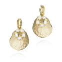 Morning Earrings in Silver. 18k Gold Vermeil