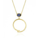 PURE Necklace in Silver. 18k Gold Vermeil