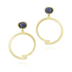 PURE Earrings in Silver.  18k Gold Vermeil