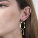 OLYMPIA Earrings in Silver. 18k Gold Vermeil