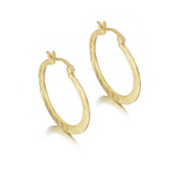 OLYMPIA Earrings in Silver. 18k Gold Vermeil