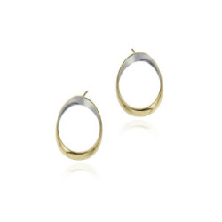 BUBBLE Earrings in Silver. 18k Gold Vermeil