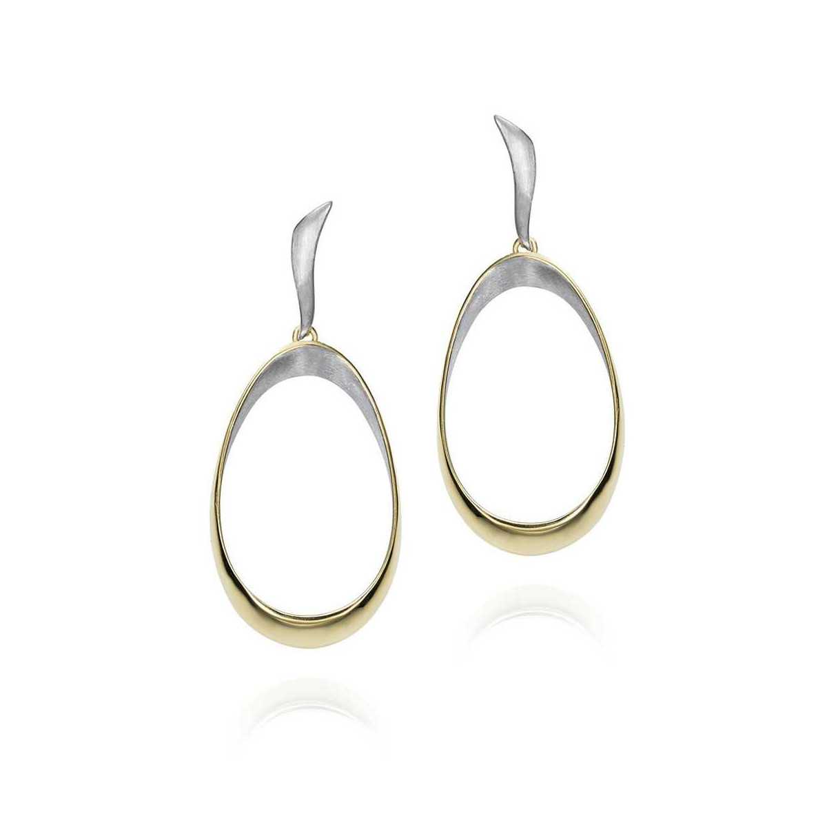 BUBBLE Earrings in Silver. 18k Gold Vermeil