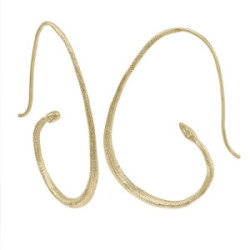 CLEO Earrings  in Silver. 18k Gold Vermeil