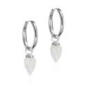 PENDULUM Earrings in Silver.