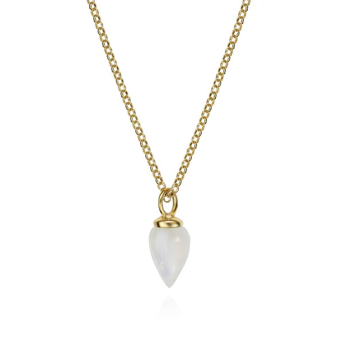 Colgante PENDULUM de Plata. Baño de Oro 18k