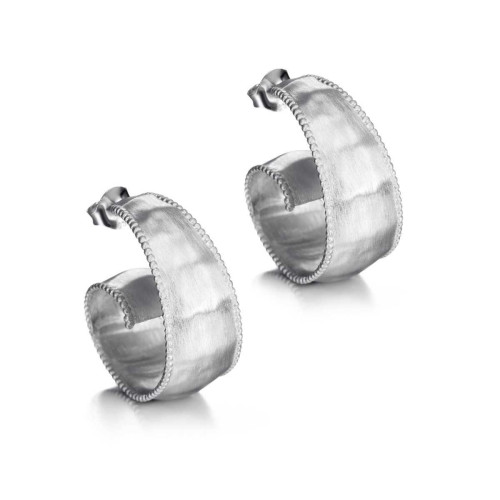 925 Sterling Silver Spiral Earrings
