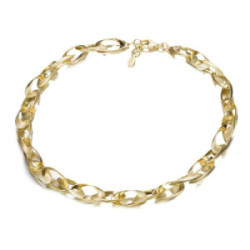 Necklace NOVA in Silver. 18 k Gold vermeil