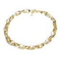 Necklace NOVA in Silver. 18 k Gold vermeil