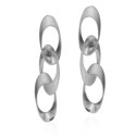 Earrings NOVA in Silver.