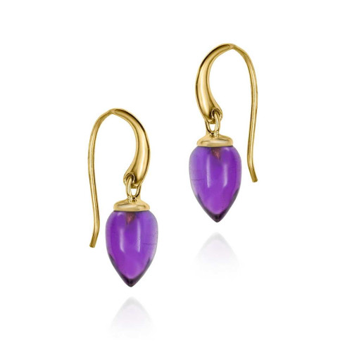 Pendientes PENDULUM de Plata. Baño de Oro 18k