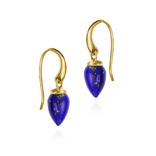 Pendientes PENDULUM de Plata. Baño de Oro 18k