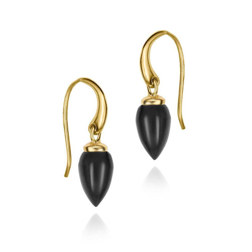 Pendientes PENDULUM de Plata. Baño de Oro 18k