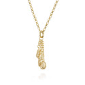 NUGGETS Pendant in Silver. 18k Gold Vermeil