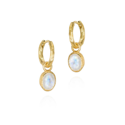Pendientes ESPECTROLITA plata/baño oro