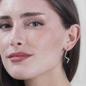 Spiral design earrings in sterling silver Spiral design earrings in sterling silver