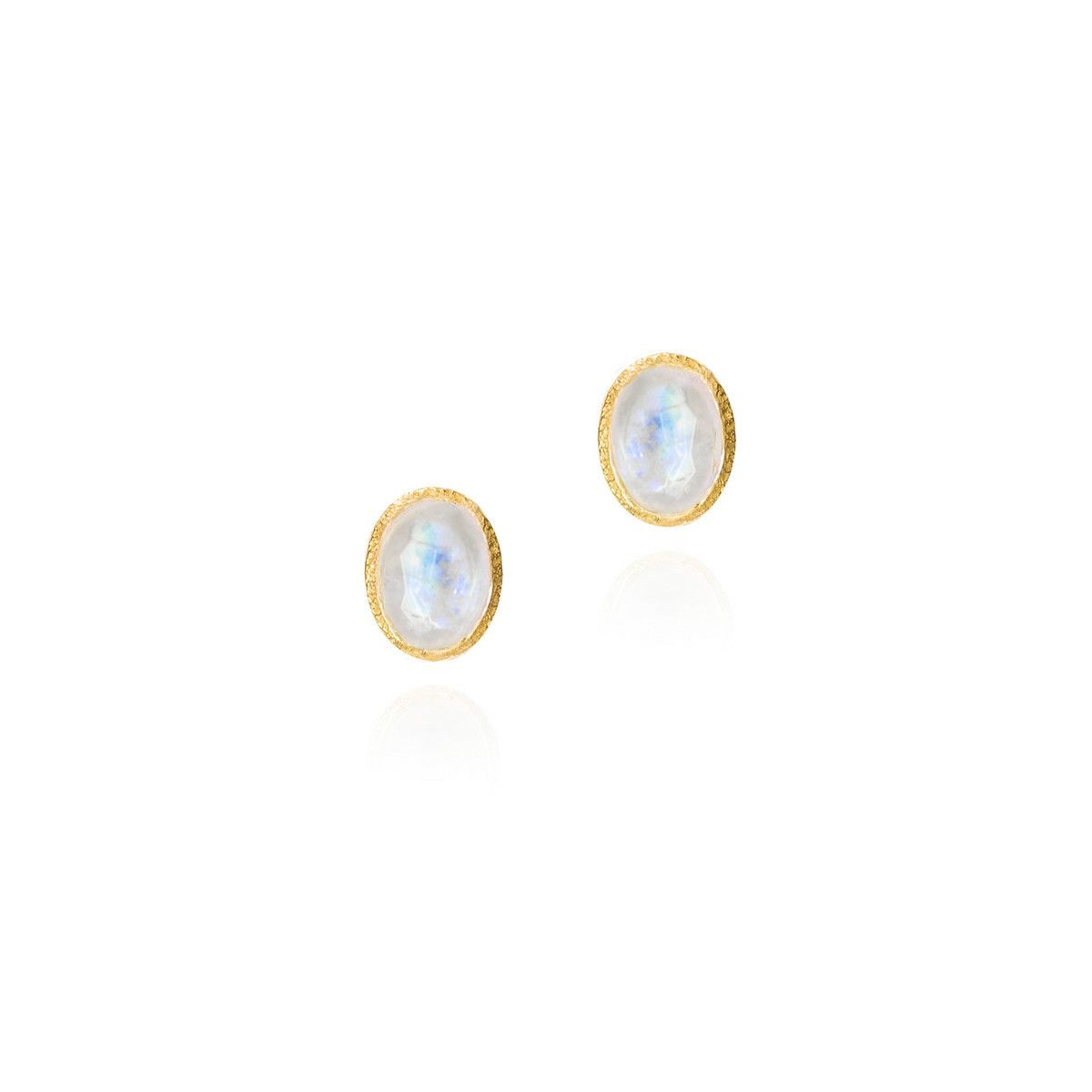 Pendientes ESPECTROLITA plata/baño oro
