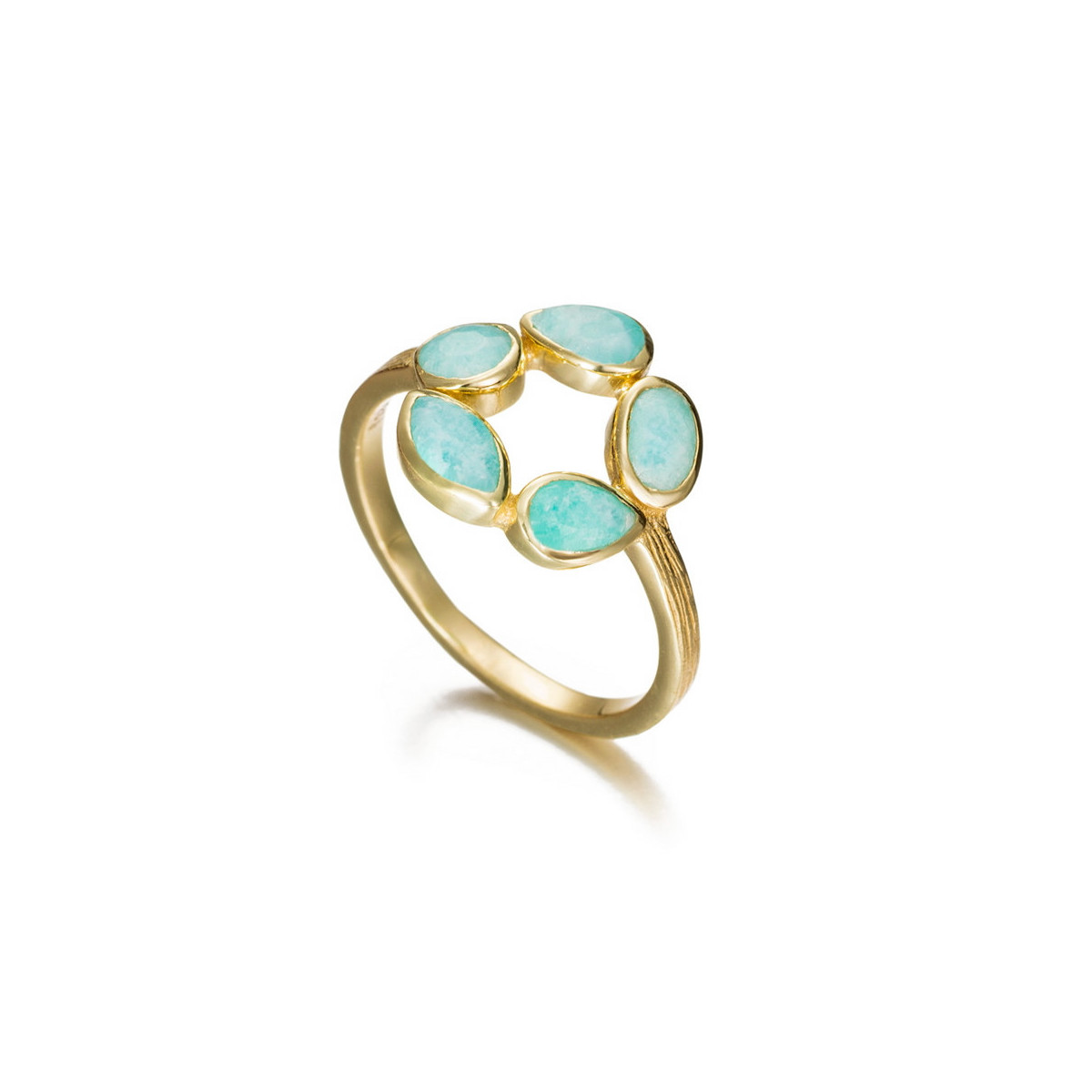 MORNING Ring  in Silver. 18k Gold Vermeil