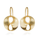 LOVE Earrings in Silver. 18k Gold Vermeil