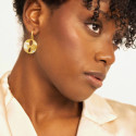 LOVE Earrings in Silver. 18k Gold Vermeil