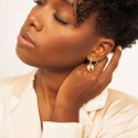 LOVE Earrings  in Silver. 18k Gold Vermeil
