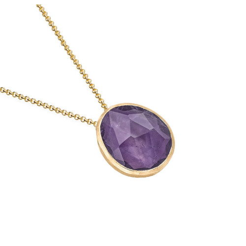 Colgante SHADE de Plata. Baño de Oro 18k