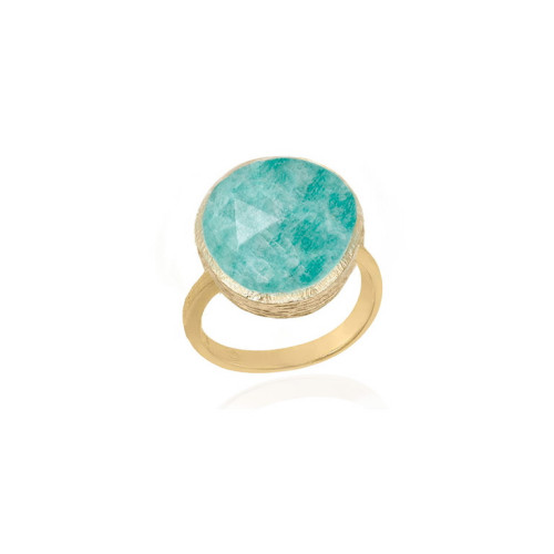 Anillo SHADE de Plata. Baño de Oro 18k
