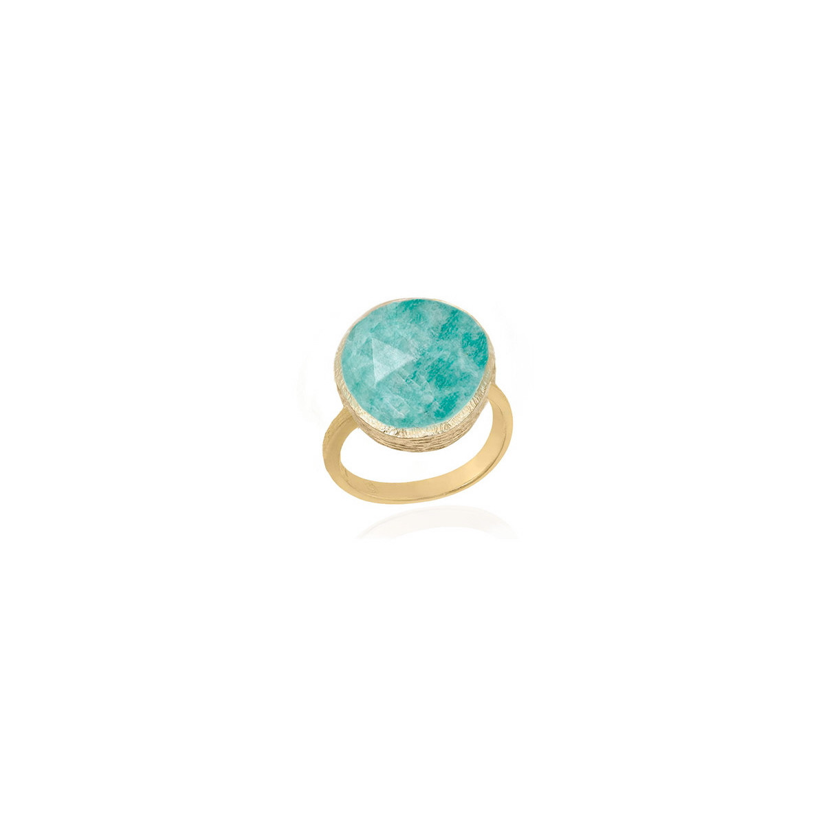 Anillo SHADE de Plata. Baño de Oro 18k