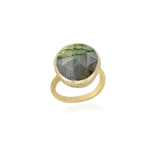 Anillo SHADE de Plata. Baño de Oro 18k