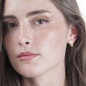 Midi 18k Gold Vermeil Irregular Earrings