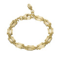 18k Gold Vermeil Irregular Motif Bracelet