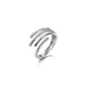 Adjustable ring in 925 sterling silver